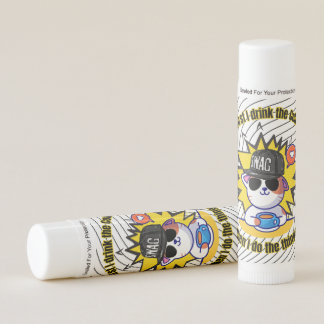 cat quote lip balm