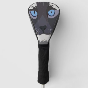 Cat Ragdoll Blue Eyes Kitty Golf Head Cover