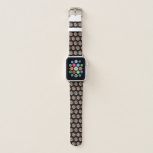 Cat Ramen Japanese Art Vintage Style Apple Watch Band
