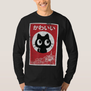 Cat Ramen Japanese Funny Graphic Kawaii Anime Gift T-Shirt