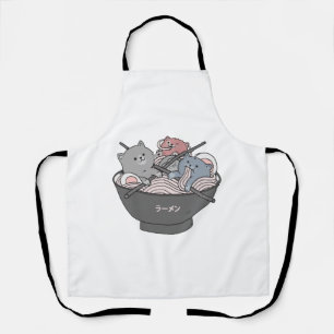 Cat Ramen Kawaii Apron