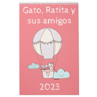 Cat, Ratita and her friends. Calendar