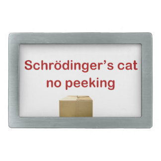 cat rectangular belt buckle