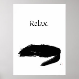 Cat Relax Poster