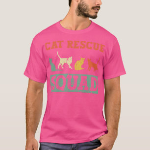 Cat Rescue Squad   Animal Rights Activist Animal S T-Shirt