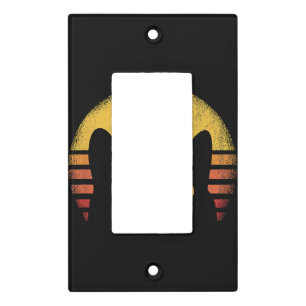 Cat Retro Vintage Light Switch Cover