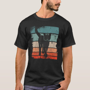 Cat Retro Vintage Sunset Cat Lover Owner T-Shirt