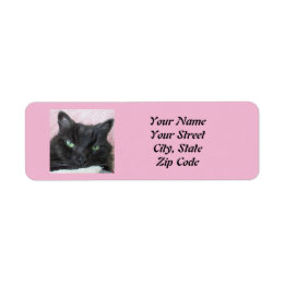 Cat Return Address Label