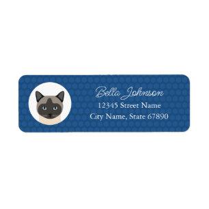 Cat Return Address Labels