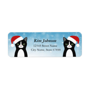 Cat Return Address Labels