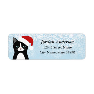 Cat Return Address Labels
