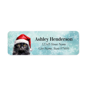 Cat Return Address Labels