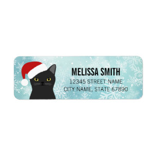 Cat Return Address Labels