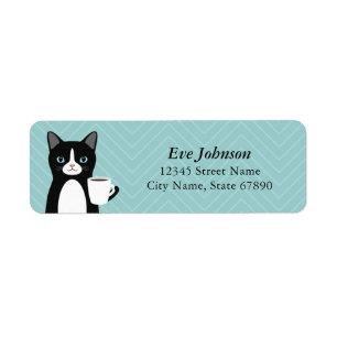Cat Return Address Labels
