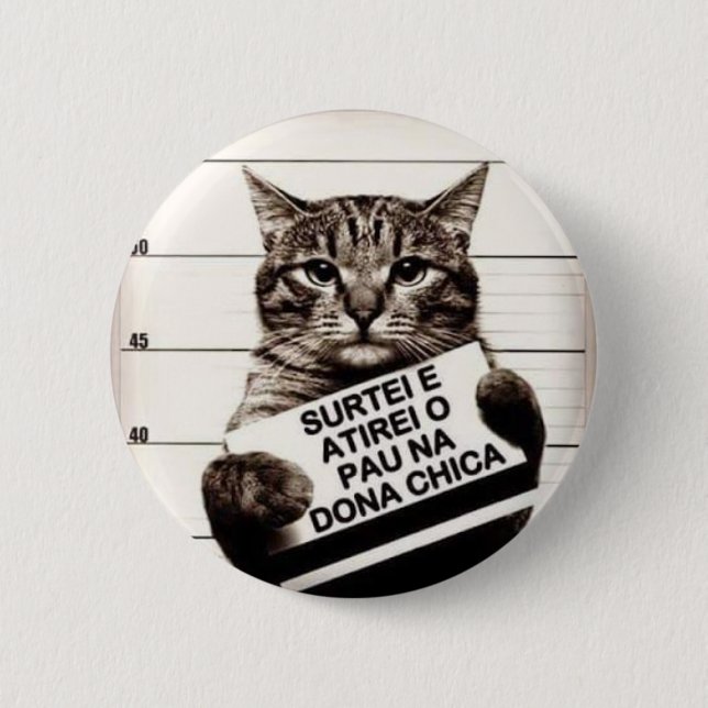 Cat revolts button (Front)