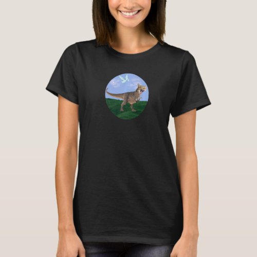 Cat Rex Dino  2 T_Shirt