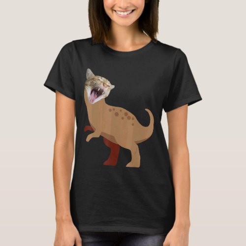 Cat Rex Dino 5 T_Shirt