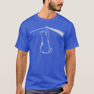 Cat Rock Musicrans Pride LGBTransgender Cat Lover T-Shirt