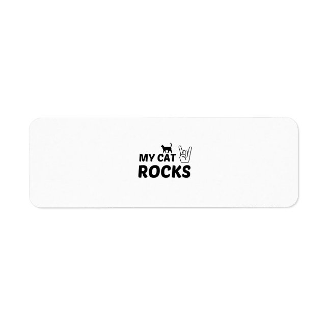 CAT ROCKS LABEL (Front)
