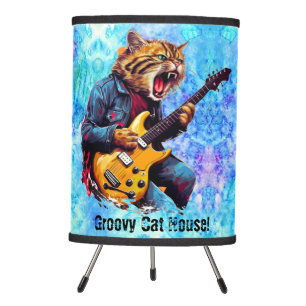 Cat Rockstar lamp