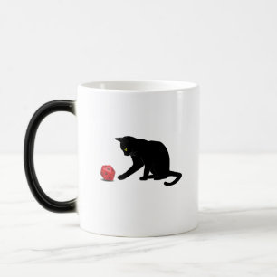 Cat Rolling Dice RPG Role Playing Games Color Morph Mug