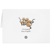 Cat romance cards (Back Horizontal)