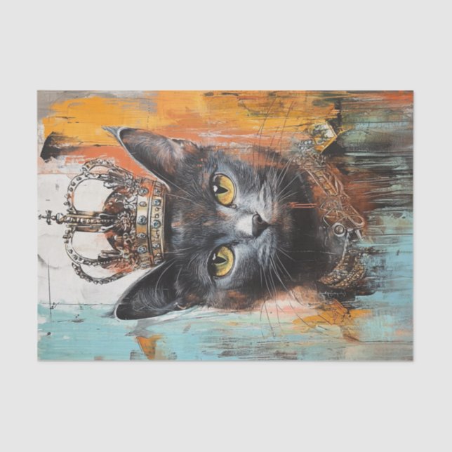 Cat Royal Highness15 Tissue Paper (Front)