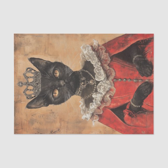 Cat Royal Highness2 Tissue Paper (Front)
