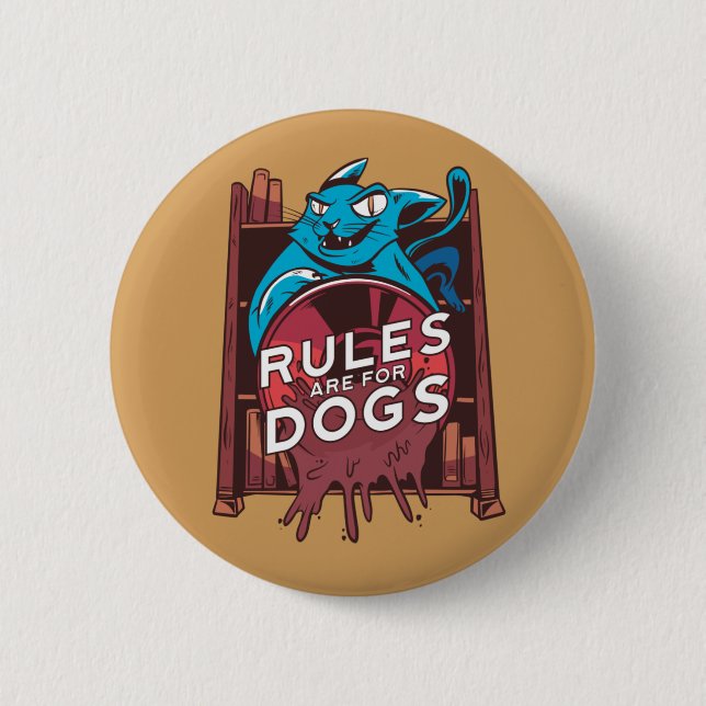 Cat Rule Button (Front)