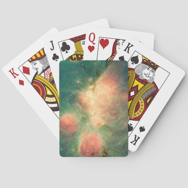 Cat’s Paw Nebula Milky Way Poker Cards (Back)