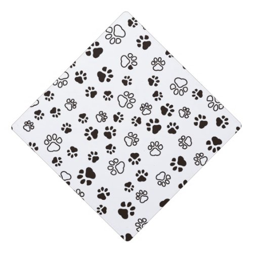 Catâs Paws Repeated Pattern Graduation Cap Topper
