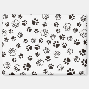 Cat’s Paws Repeated Pattern Magnet
