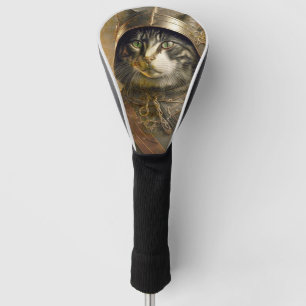 Cat Samurai. Golf Head Cover