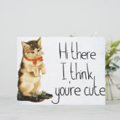Cat Saying (Standing Front)