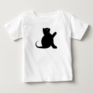 Cat Saying Hello Baby T-Shirt