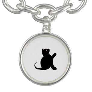 Cat Saying Hello Bracelet
