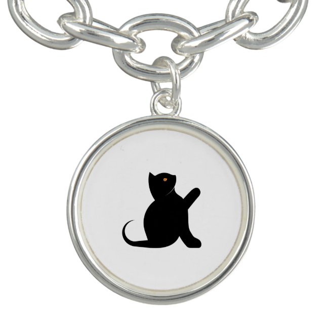 Cat Saying Hello Bracelet (Design)