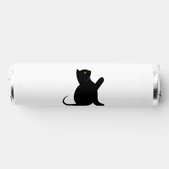 Cat Saying Hello Breath Savers® Mints (Front)