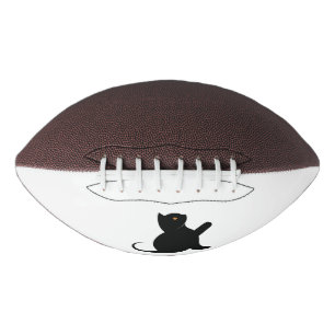 Cat Saying Hello Football