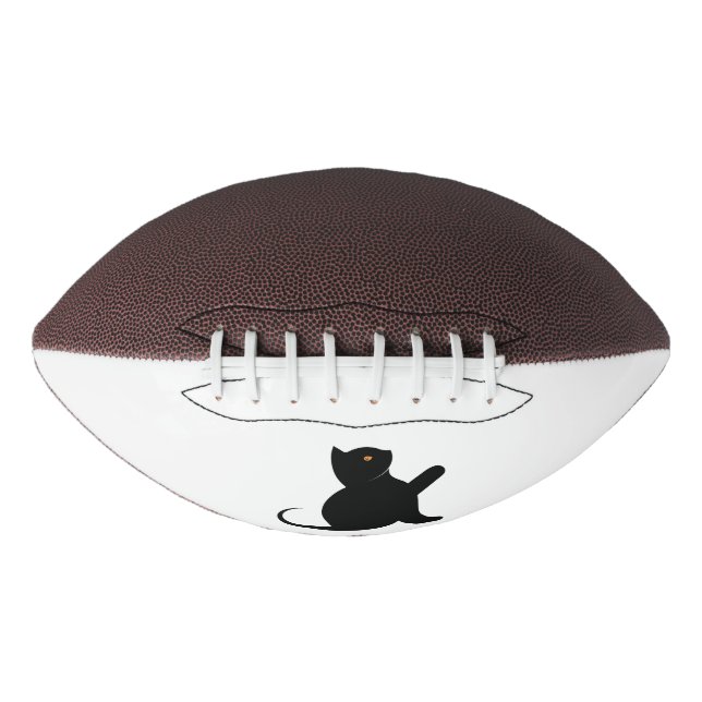 Cat Saying Hello Football (Front)