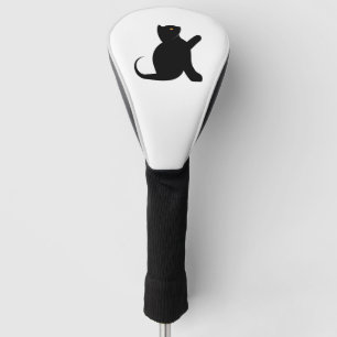 Cat Saying Hello Golf Head Cover