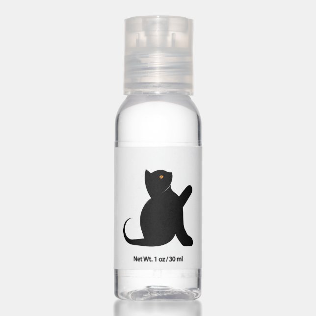 Cat Saying Hello Hand Sanitizer (Front)