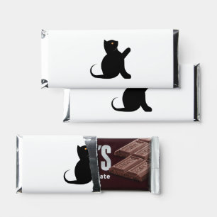 Cat Saying Hello Hershey Bar Favors
