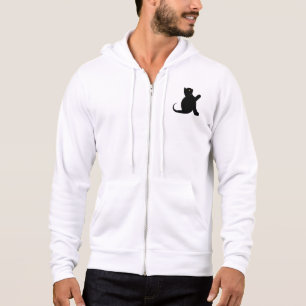 Cat Saying Hello Hoodie