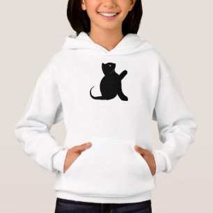 Cat Saying Hello Hoodie