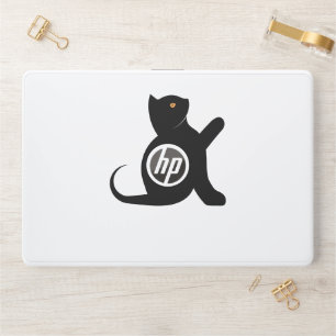 Cat Saying Hello HP Laptop Skin