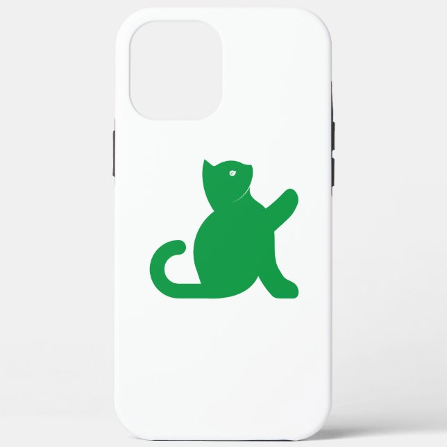 Cat Says Hello Case-Mate iPhone Case (Back)