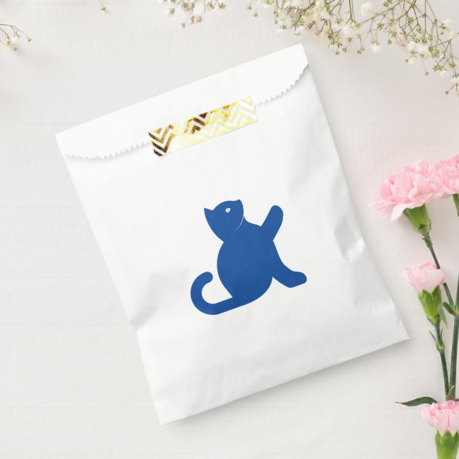 Cat Says Hello Favor Bag (Sealed)