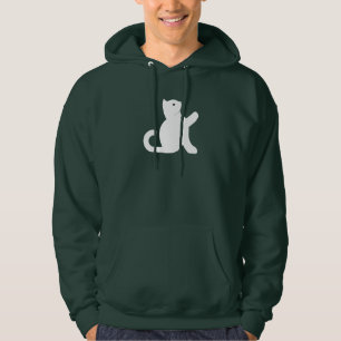 Cat Says Hello Hoodie