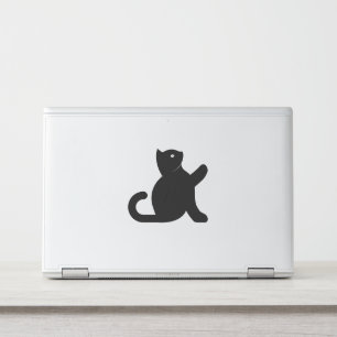 Cat Says Hello HP Laptop Skin